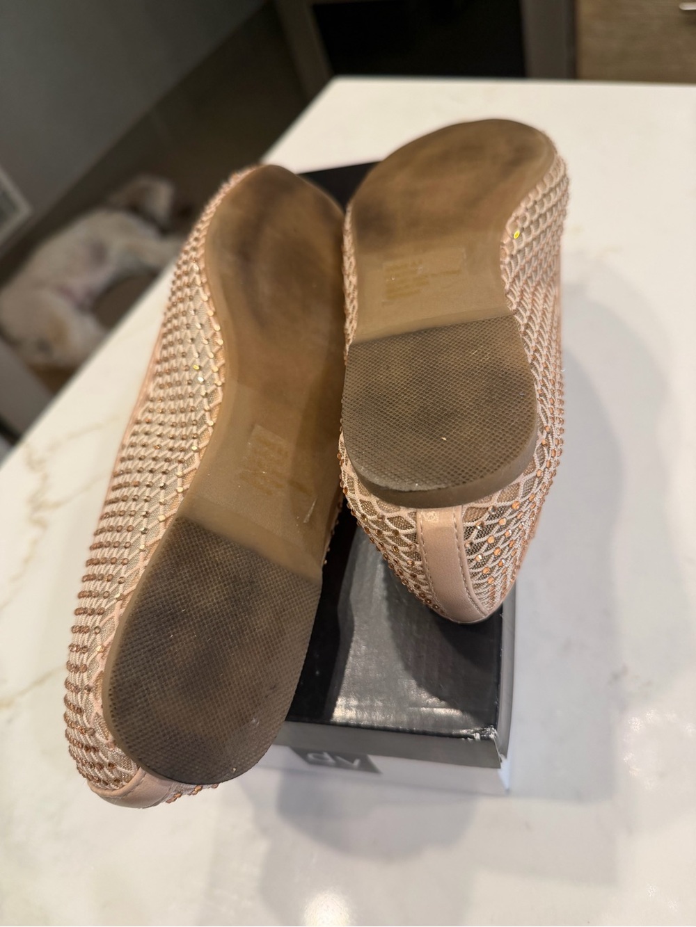 DV Dolce Vita Women's Marceline Nude Mesh Flat Shoe - Size 8.5 - Picture 17 of 17